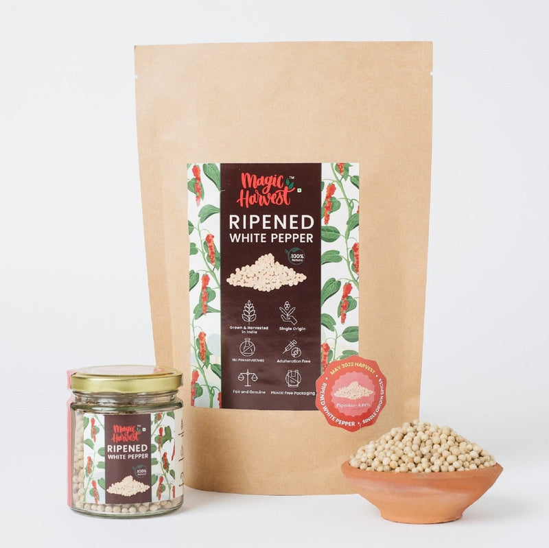 Buy Ripened White Pepper | Shop Verified Sustainable Seasonings & Spices on Brown Living™