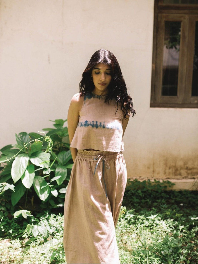 Buy Ripple Rose crop top | Shop Verified Sustainable Products on Brown Living