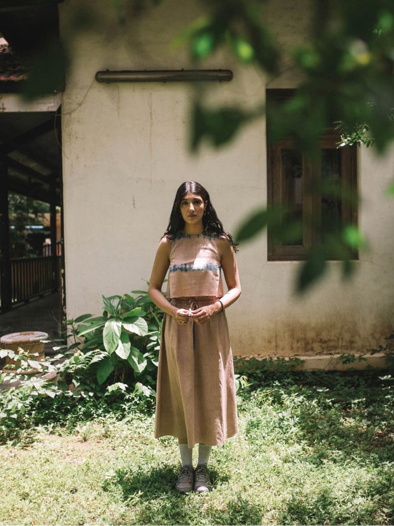 Buy Ripple Rose Skirt | Shop Verified Sustainable Products on Brown Living