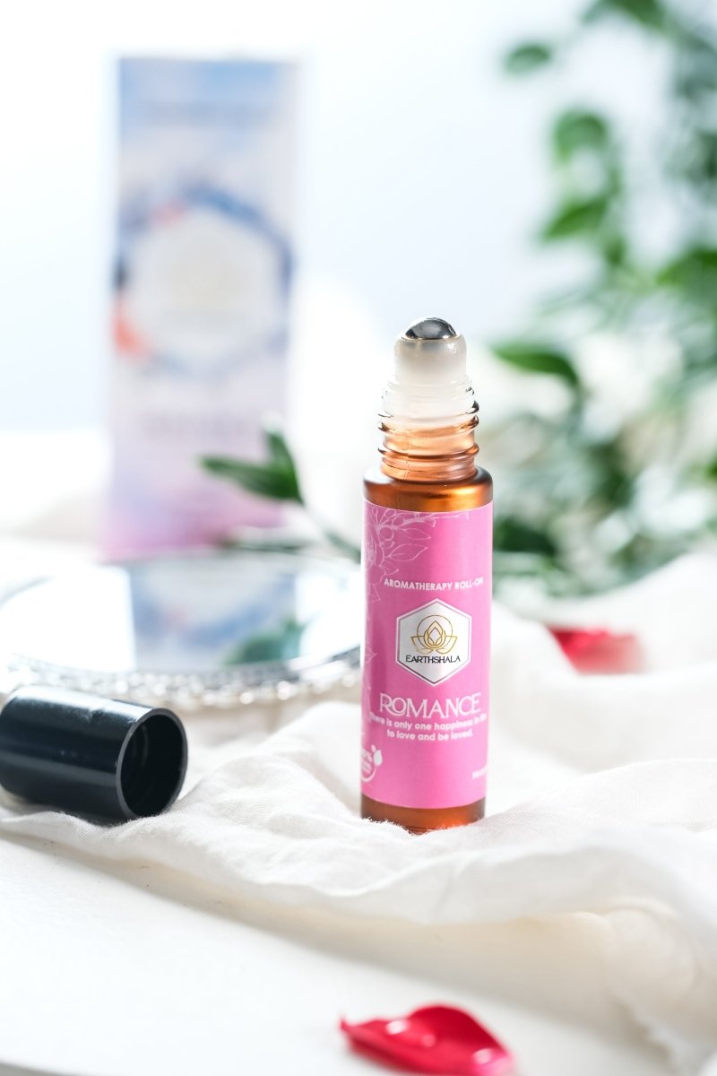 Buy Romantic Aromatherapy Oil Blend: Sweet, Calming, Floral Perfume | Shop Verified Sustainable Essential Oils on Brown Living™