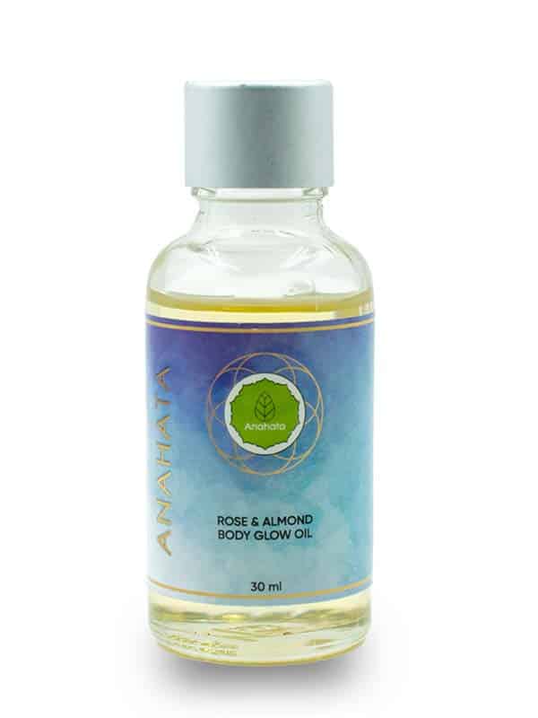 Buy Rose and Almond Body Glow Massage Oil- 30ml | Shop Verified Sustainable Body Oil on Brown Living™