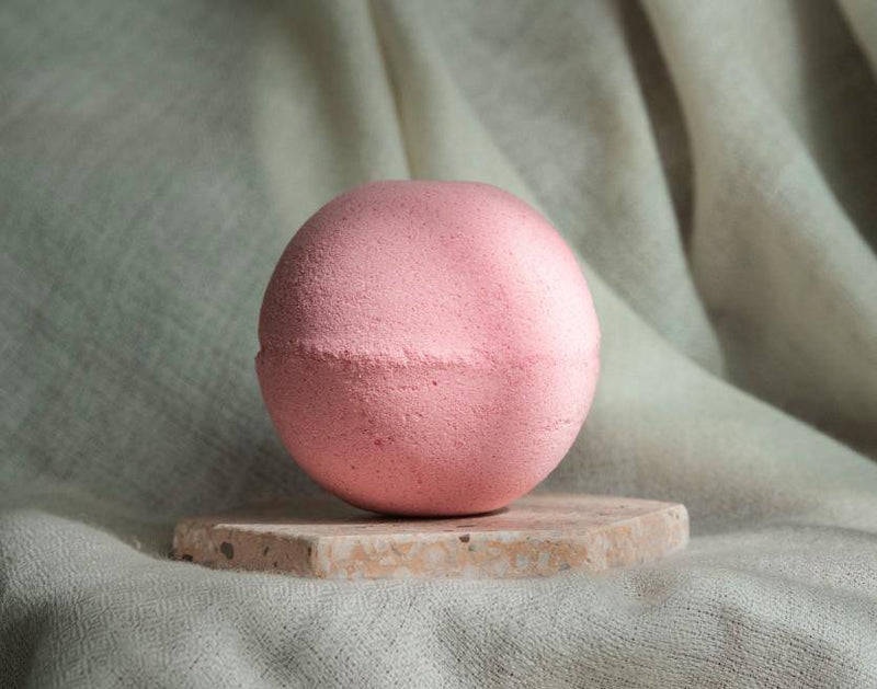 Rose Bombshell Bath Bomb | Verified Sustainable Bath Accessories on Brown Living™