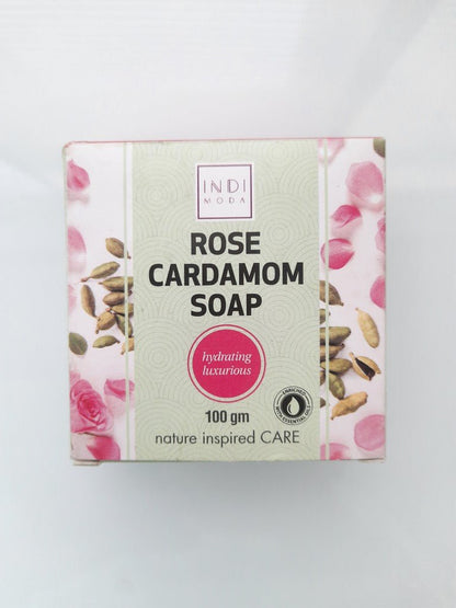 Rose & Cardamom Handmade Soap | Verified Sustainable by Brown Living™