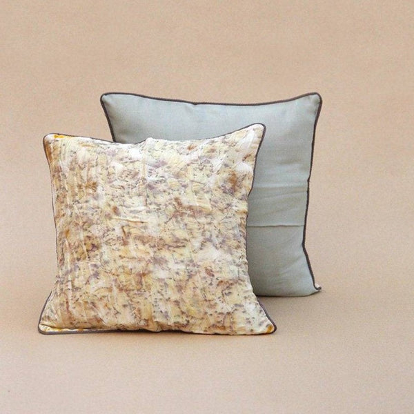 Buy Rose - Eco Printed Cushion Covers - Set of 2 | Shop Verified Sustainable Covers & Inserts on Brown Living™