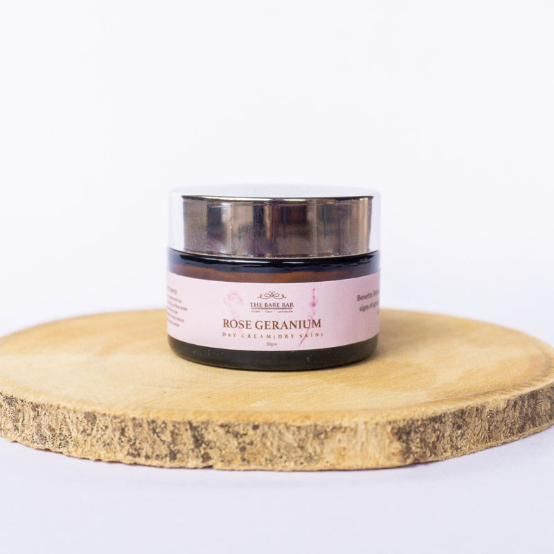 Rose Geranium Day Cream (Dry Skin) | Verified Sustainable Face Cream on Brown Living™