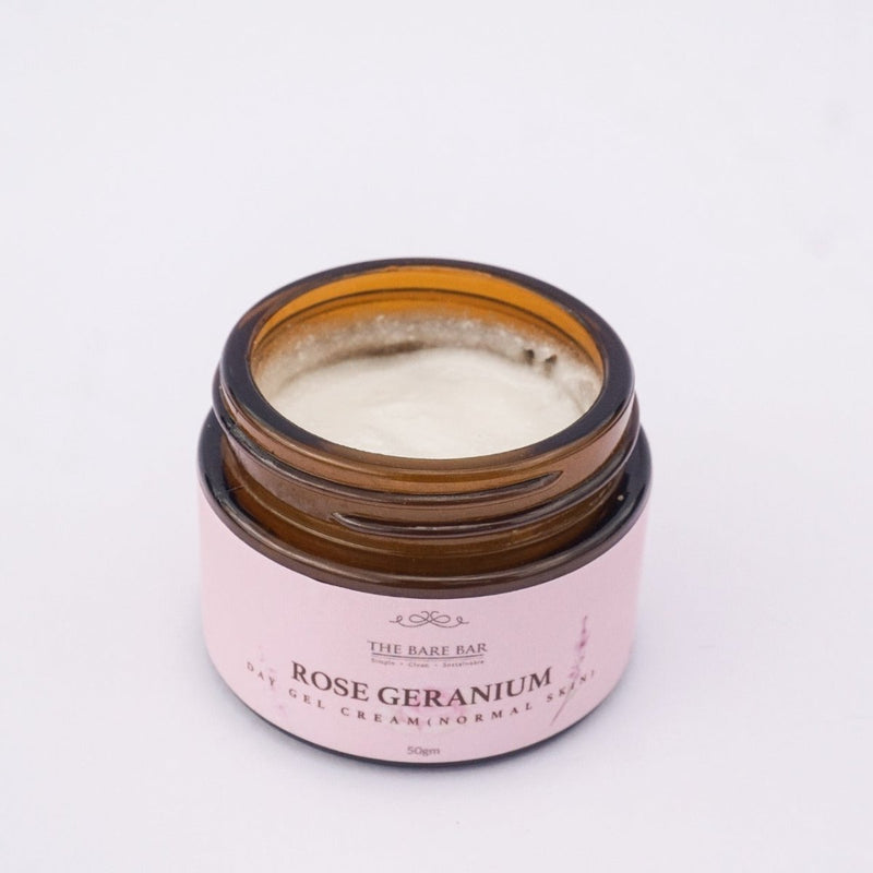 Buy Rose Geranium Day Gel Cream (Normal Skin) | Shop Verified Sustainable Face Salve on Brown Living™
