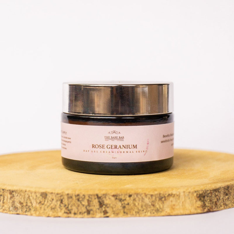 Buy Rose Geranium Day Gel Cream (Normal Skin) | Shop Verified Sustainable Face Cream on Brown Living™