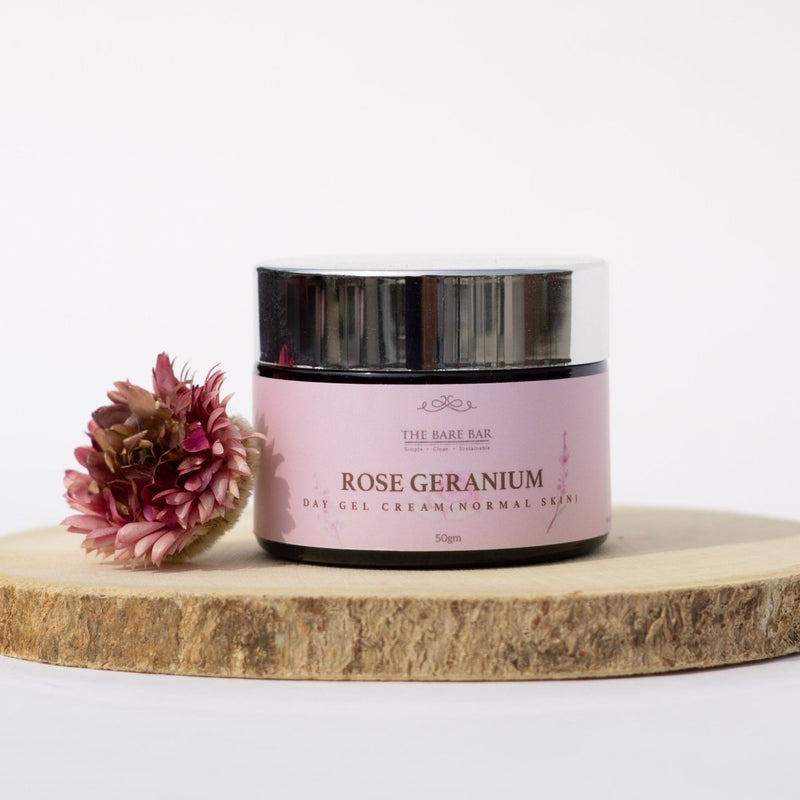 Buy Rose Geranium Day Gel Cream (Normal Skin) | Shop Verified Sustainable Face Cream on Brown Living™