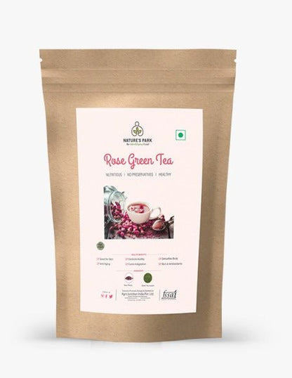 Rose Green Tea (500 g) | Verified Sustainable by Brown Living™