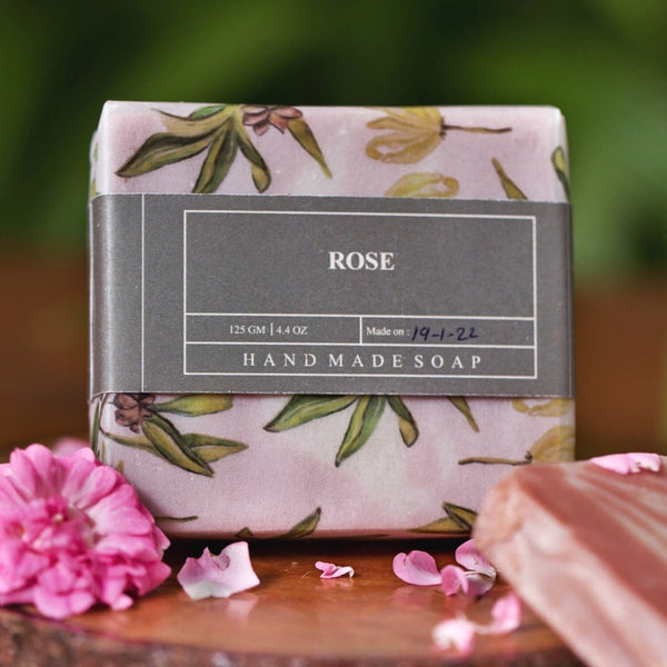 Buy Rose Handmade soap | Shop Verified Sustainable Body Soap on Brown Living™