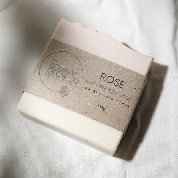 Buy Rose Luxury Self Care Bar | Shop Verified Sustainable Body Soap on Brown Living™