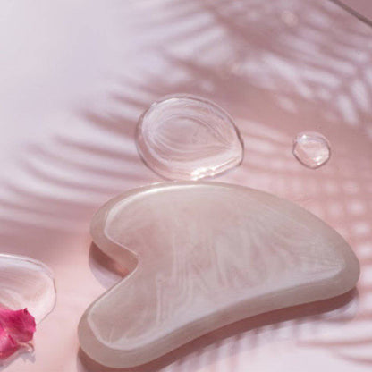 Rose Quartz Gua Sha | Verified Sustainable by Brown Living™