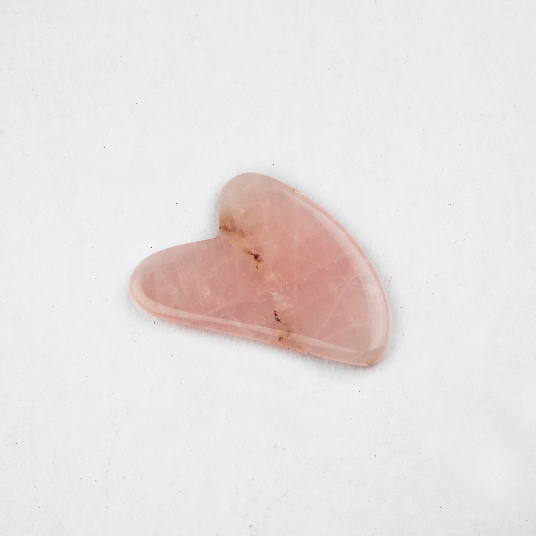 Rose Quartz Gua Sha Massage Stone | Verified Sustainable by Brown Living™