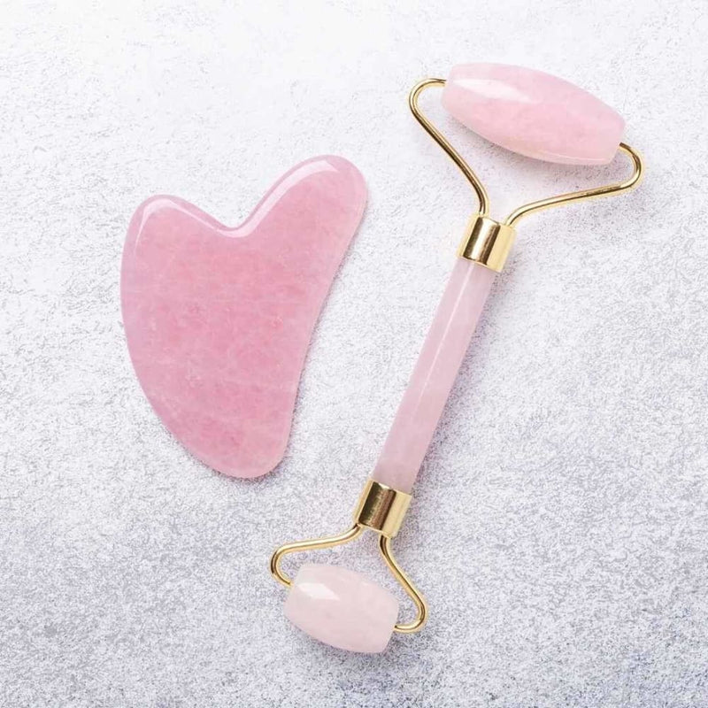 Rose Quartz Gua Sha Massager | Verified Sustainable Personal care on Brown Living™