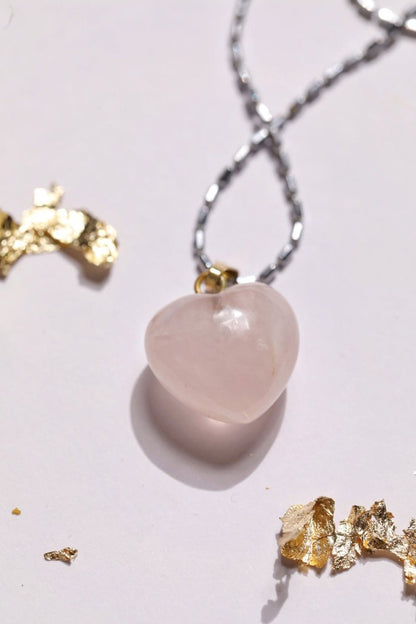 Rose Quartz Love Pendant | Verified Sustainable by Brown Living™