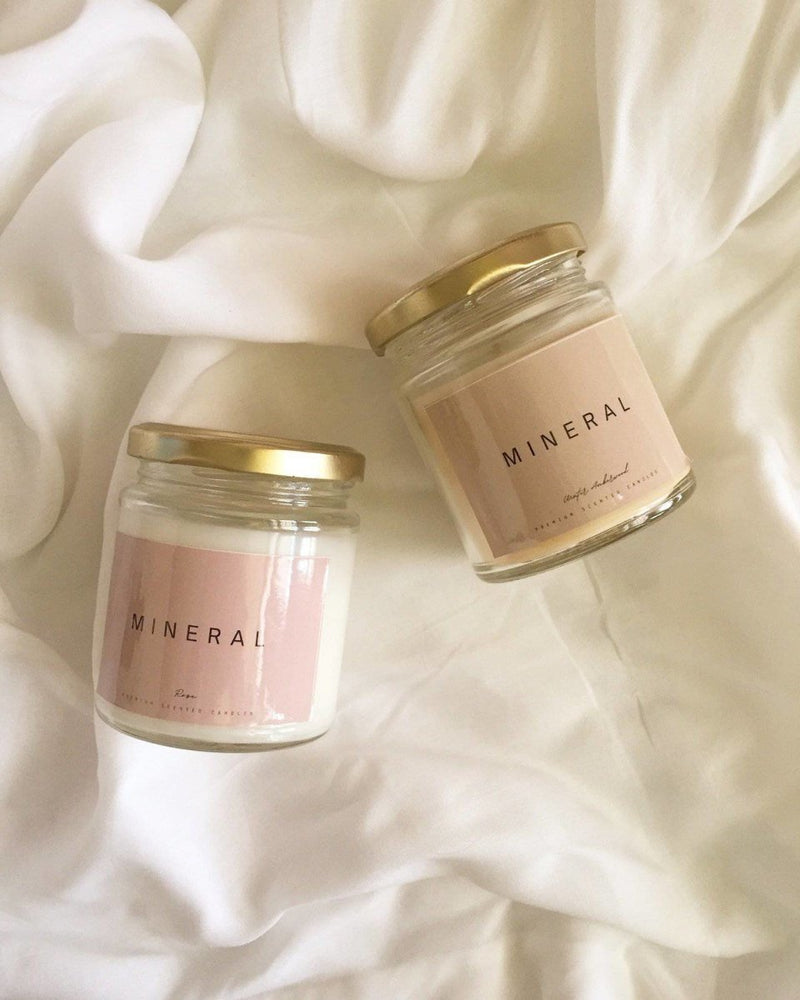Buy Rose | Scented Soy Candle | Shop Verified Sustainable Candles & Fragrances on Brown Living™