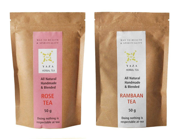 Buy Rose Tea + Rambaan Tea Combo - 50g Each | Shop Verified Sustainable Tea on Brown Living™
