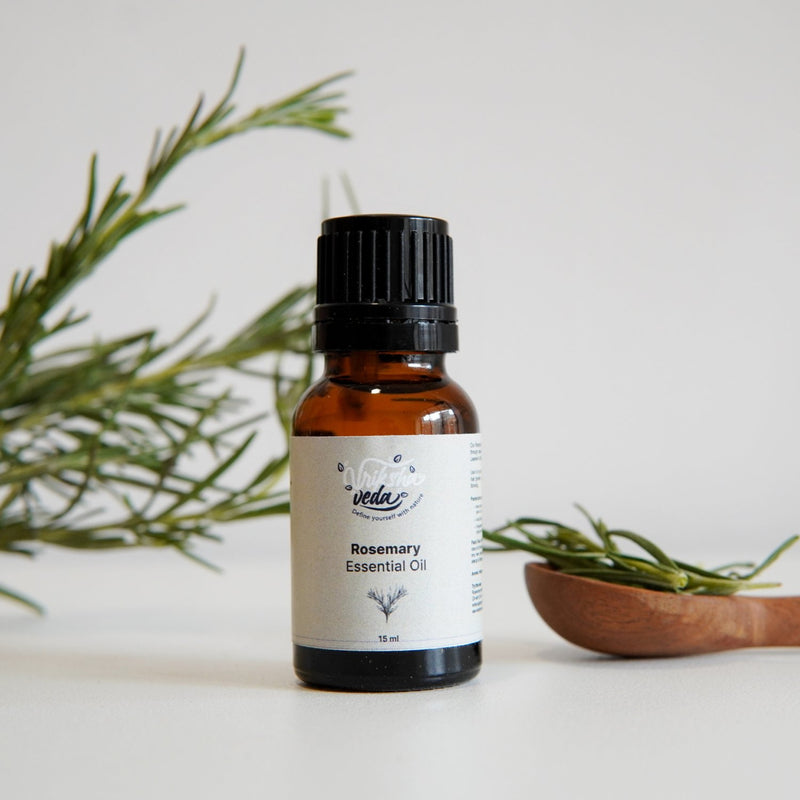 Rosemary Essential Oil for Hair Care - 15 mL | Verified Sustainable Hair Serum on Brown Living™