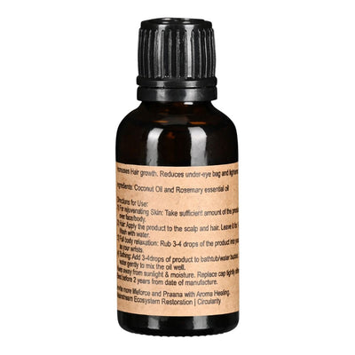 Rosemary Oil - 50 ml – Face Oil on Brown Living™. SKU: ARH_16. Img 2.