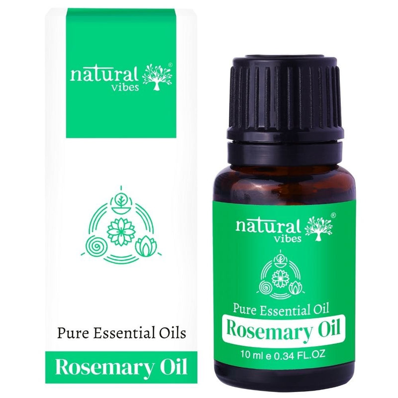 Buy Rosemary Pure Essential Oil for Hair Fall, Growth & Strong, Thick Hair | 10 ml | Shop Verified Sustainable Products on Brown Living
