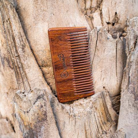Buy Rosewood/Sheesham Beard Comb | Shop Verified Sustainable Hair Comb on Brown Living™