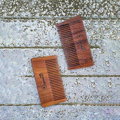 Rosewood/Sheesham Beard Comb | Verified Sustainable by Brown Living™