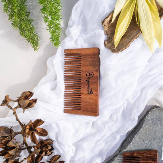 Buy Rosewood/Sheesham Beard Comb | Shop Verified Sustainable Hair Comb on Brown Living™