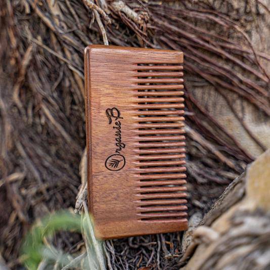 Rosewood/Sheesham Beard Comb | Verified Sustainable by Brown Living™