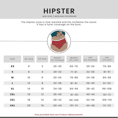 Rouge Bio - washed Organic Cotton Hipster – Womens Underwear on Brown Living™. SKU: 003/BA/ROUGE/S_24BL10693. Img 4.