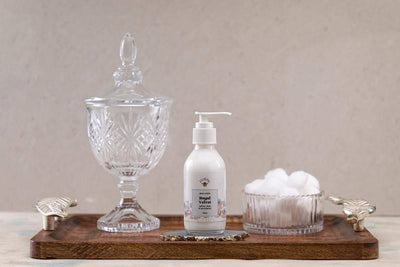 Royal Velvet Body Lotion 100ml with Rose Petals, Sandalwood & Saffron – Body Lotion on Brown Living™. SKU: 231 - 09482 - SKUBL - RV - 01. Img 2.