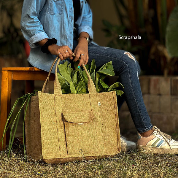 Buy Rozana Shopping Bag | Shop Verified Sustainable Reusable Bag on Brown Living™