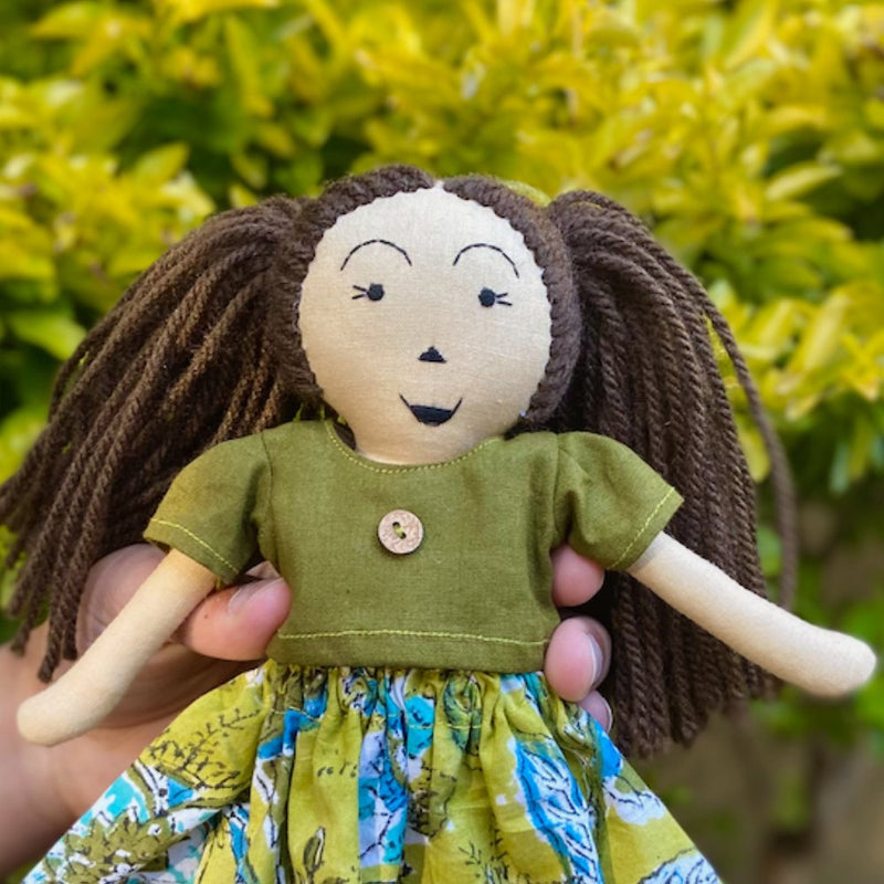 Saaras- Fabric Dolls Single Doll | Verified Sustainable Role & Pretend Play Toys on Brown Living™