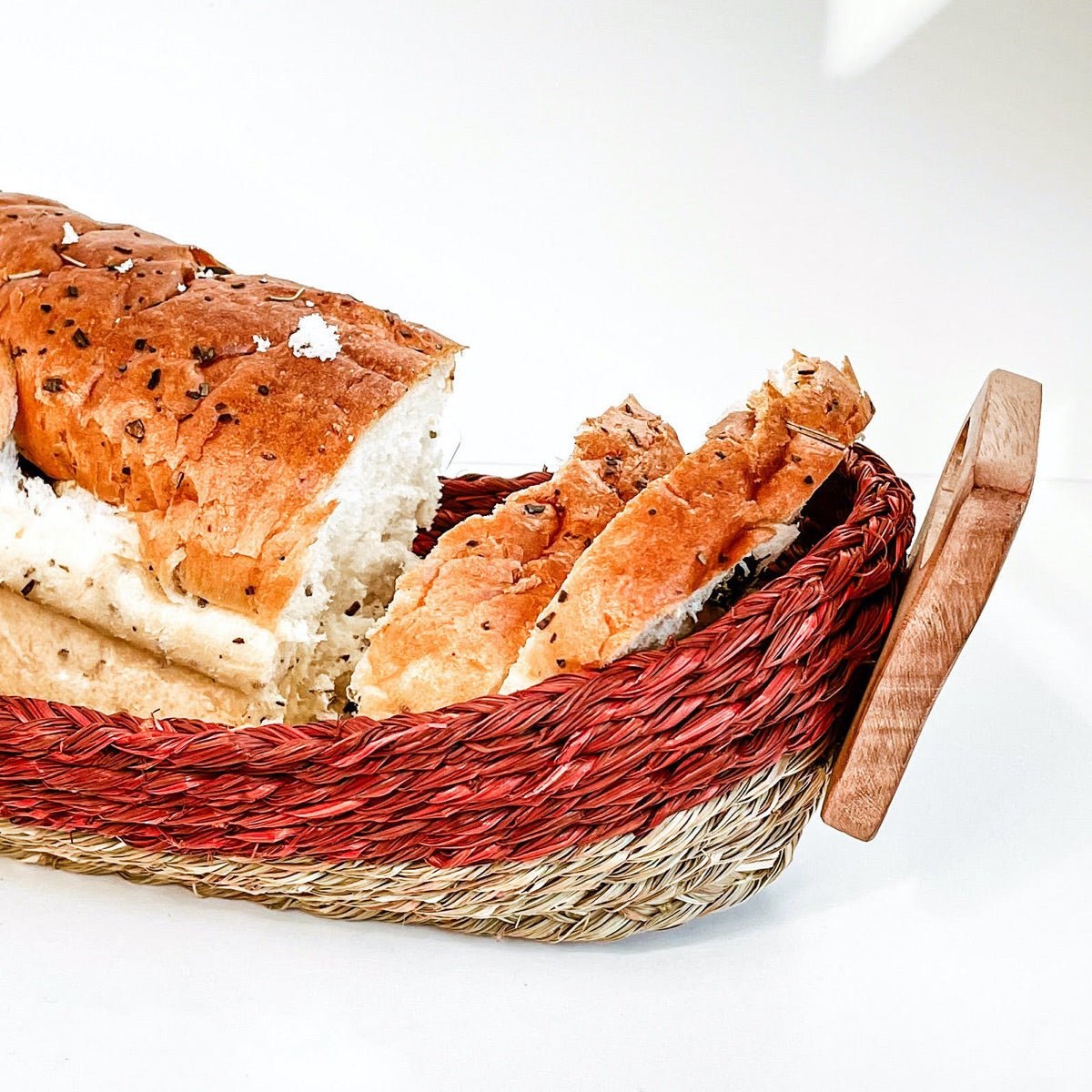 Sabai Grass Bread Basket - Dual Color | Verified Sustainable by Brown Living™
