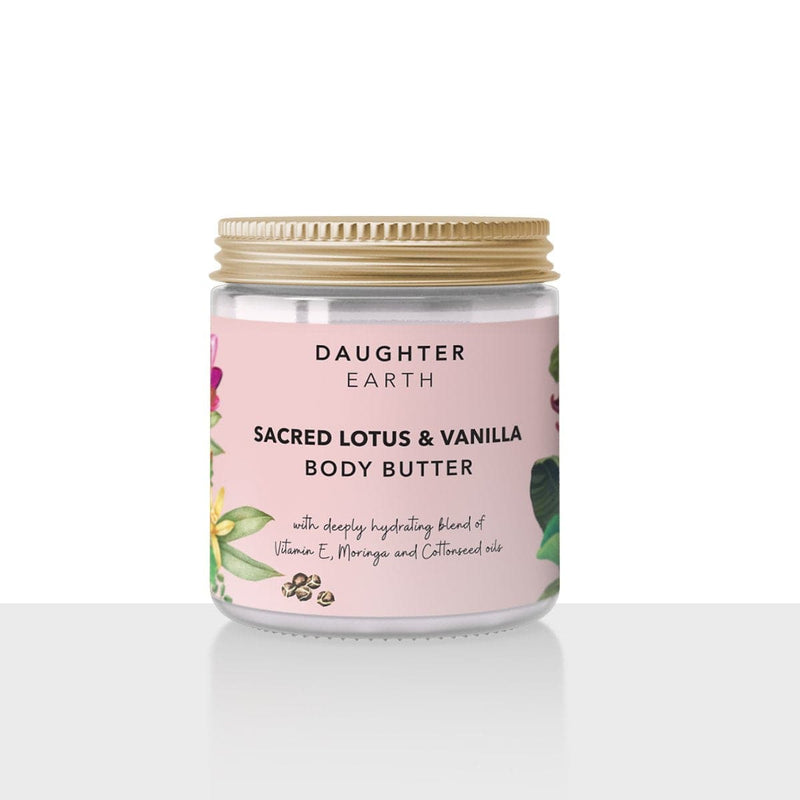 Buy Sacred Lotus & Vanilla Body Butter | Shop Verified Sustainable Body Butter on Brown Living™