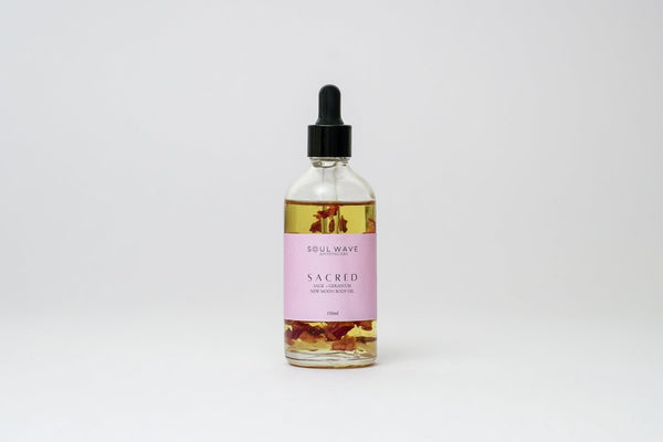Buy Sacred New Moon Body Oil | Shop Verified Sustainable Products on Brown Living