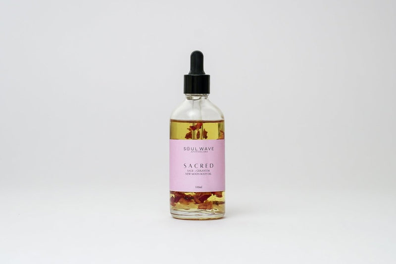 Buy Sacred New Moon Body Oil | Shop Verified Sustainable Body Oil on Brown Living™