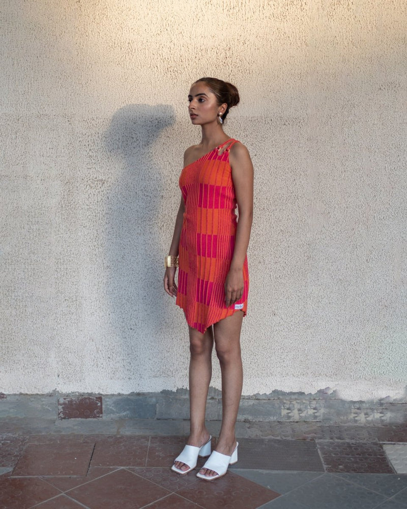 Buy Sadie Dress - Pink and orange | Shop Verified Sustainable Womens Dress on Brown Living™