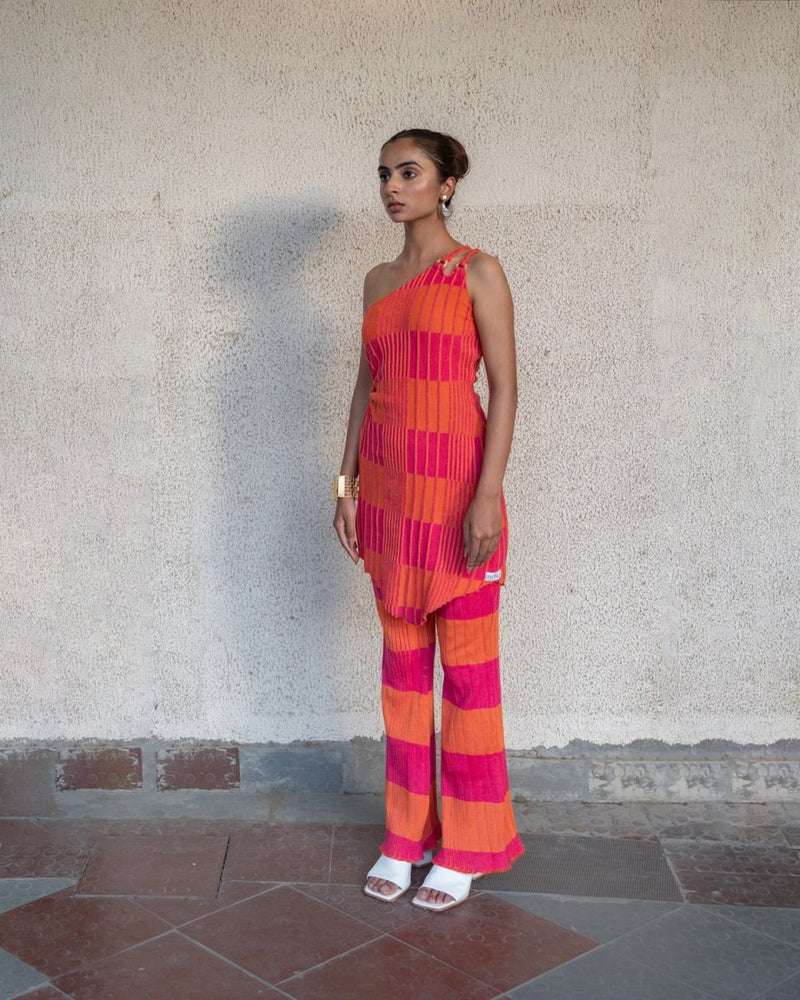 Buy Sadie Pants - Pink and orange | Shop Verified Sustainable Products on Brown Living
