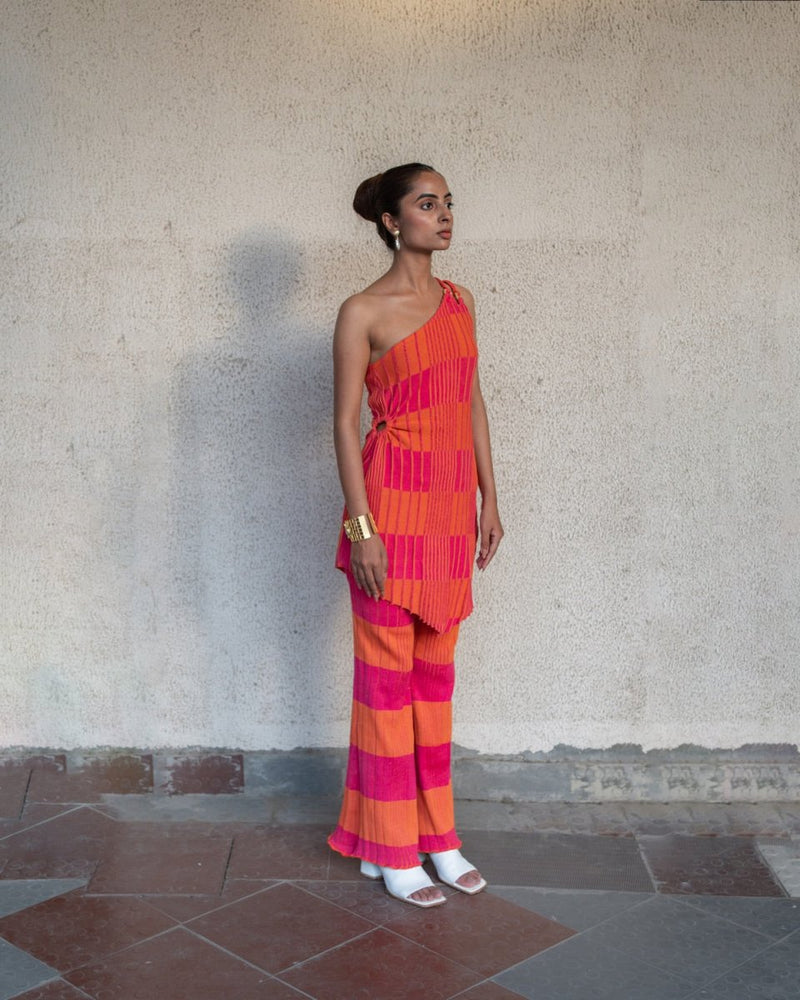 Buy Sadie Pants - Pink and orange | Shop Verified Sustainable Womens Pants on Brown Living™