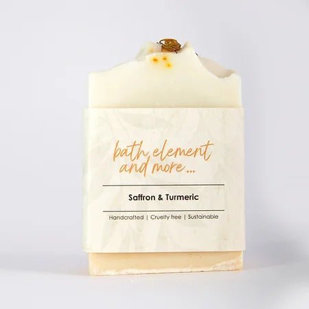 Buy Saffron Turmeric Body Soap | Shop Verified Sustainable Products on Brown Living