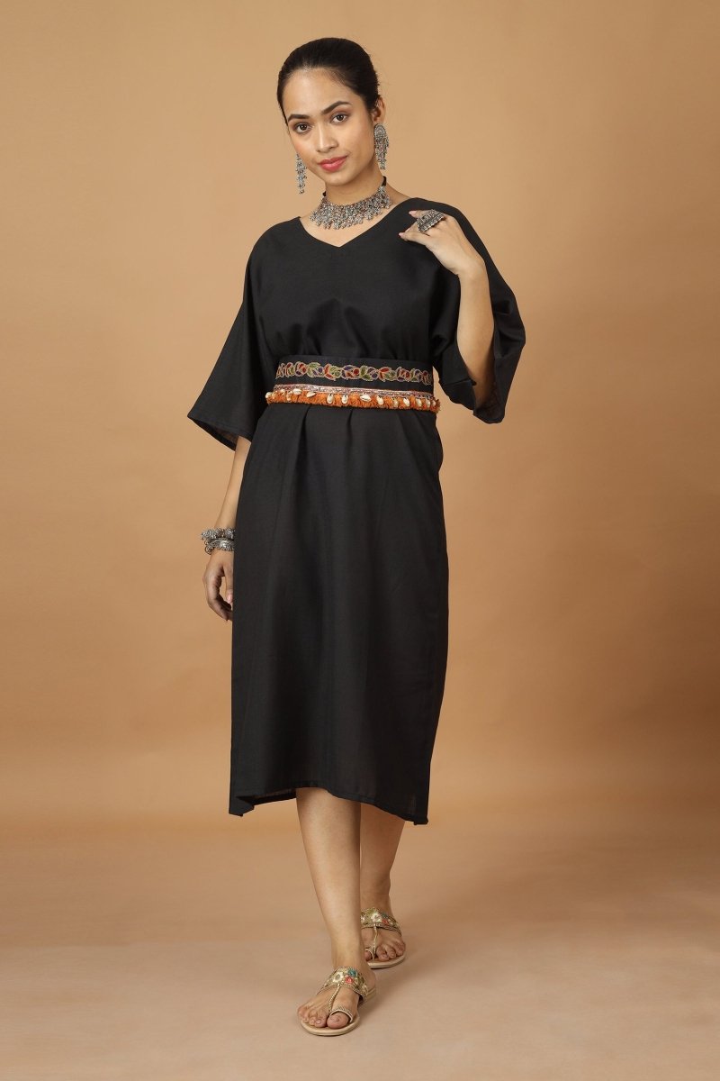 Buy Saga Ahir Matka Cotton Dress | Shop Verified Sustainable Womens Dress on Brown Living™