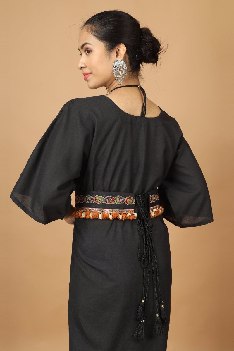Buy Saga Ahir Matka Cotton Dress | Shop Verified Sustainable Womens Dress on Brown Living™