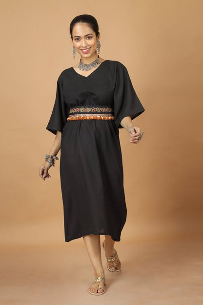 Saga Ahir Matka Cotton Dress | Verified Sustainable by Brown Living™