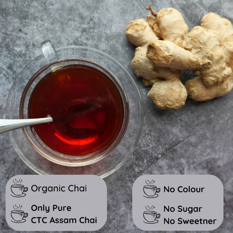 Buy Sagittarius Ginger Chai | Zodiac Tea Collection | 50 g | Shop Verified Sustainable Tea on Brown Living™