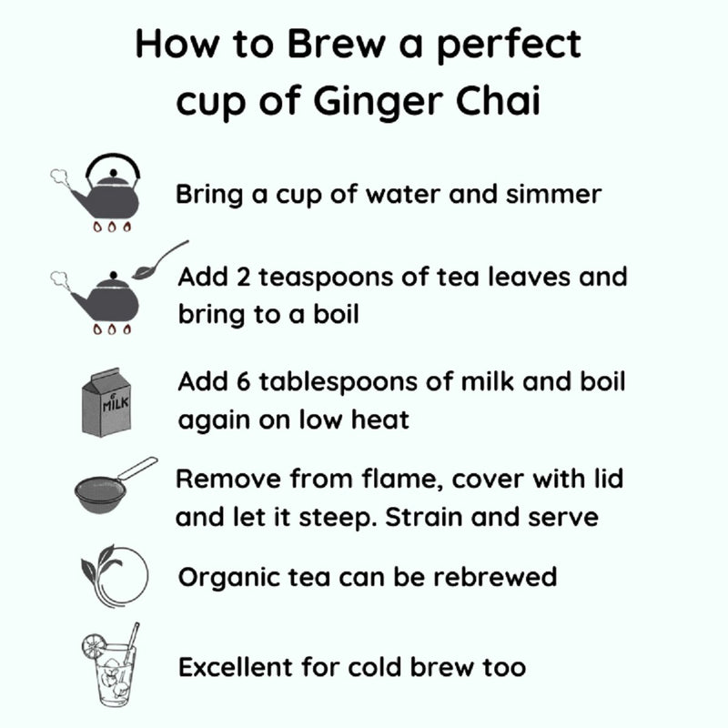 Buy Sagittarius Ginger Chai | Zodiac Tea Collection | 50 g | Shop Verified Sustainable Tea on Brown Living™