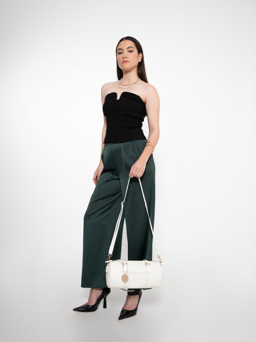 Salacia (White) | Women's bag made with Apple Leather | Verified Sustainable by Brown Living™