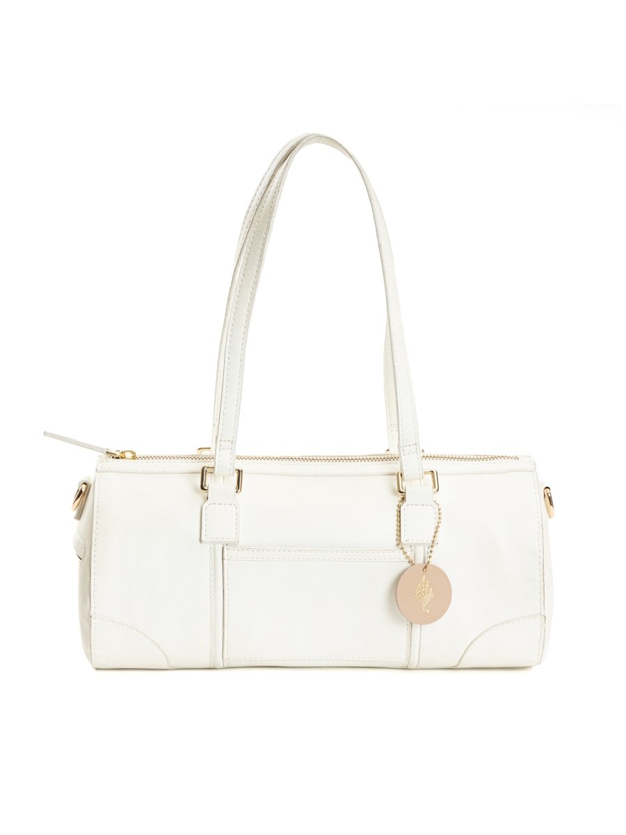 Salacia (White) | Women's bag made with Apple Leather | Verified Sustainable by Brown Living™