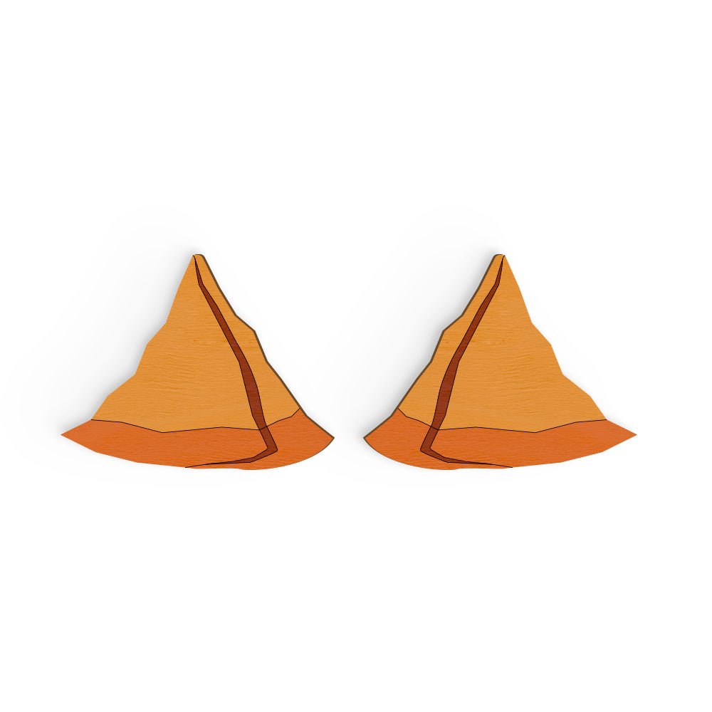 Samosa Handcrafted Earrings | Verified Sustainable by Brown Living™