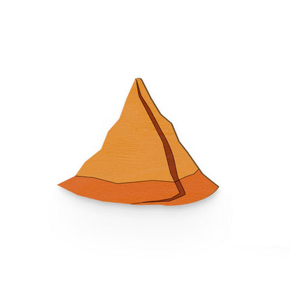 Samosa Handcrafted Pin | Verified Sustainable by Brown Living™