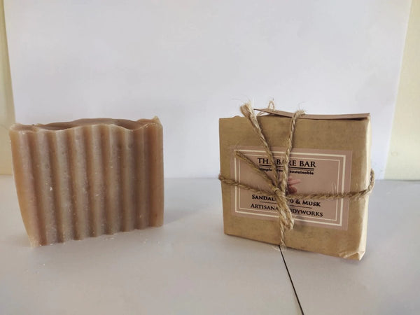 Buy Sandalwood & Musk Soap Bar | Shop Verified Sustainable Body Soap on Brown Living™